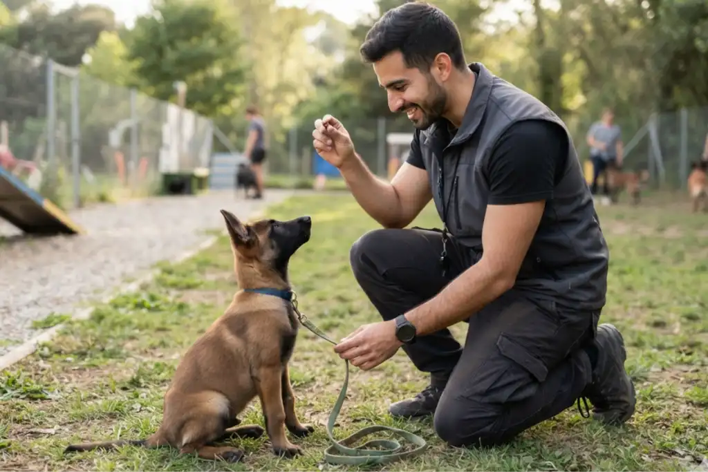 Belgian Malinois Puppy Training